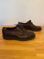 Gut erhaltene braune Lederschuhe, Grösse 44, Herren, Bally