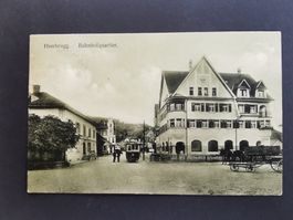 Heerbrugg Tram  Fuhrwerk  Ansichtskarte   1922  Rheintal