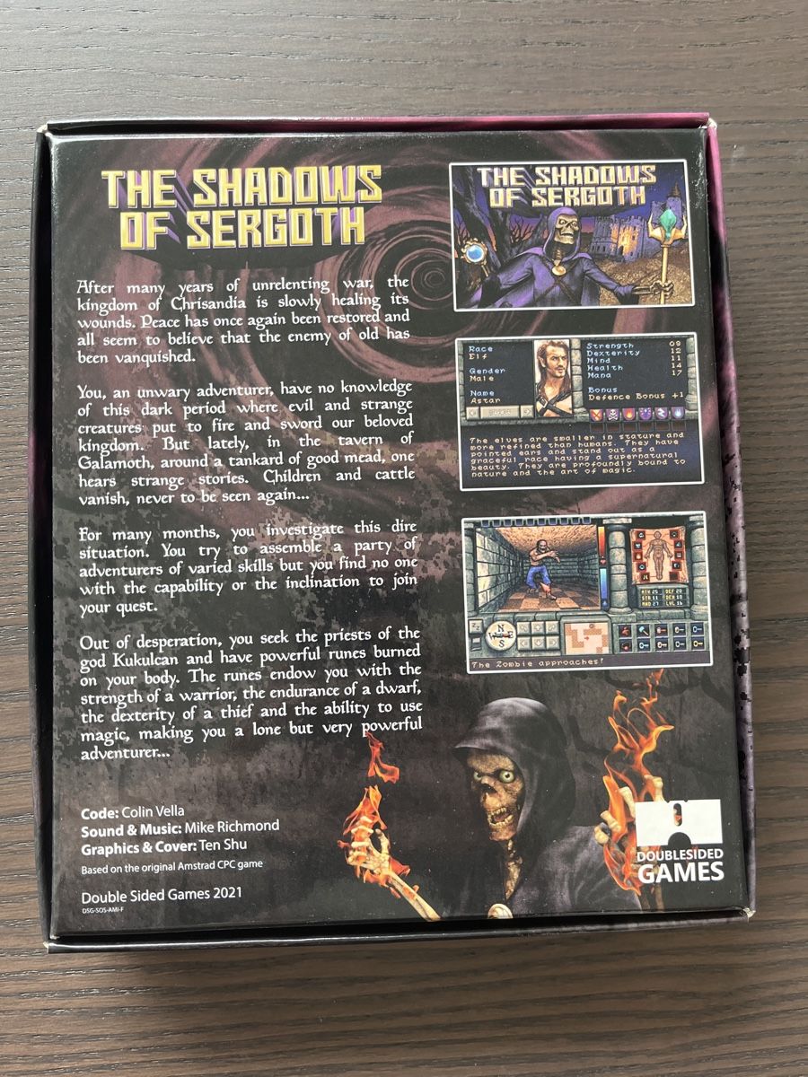 Spiele: Amiga The Shadows of Sergoth game – Neu (gemäss Beschreibung) aus Esslingen von  1