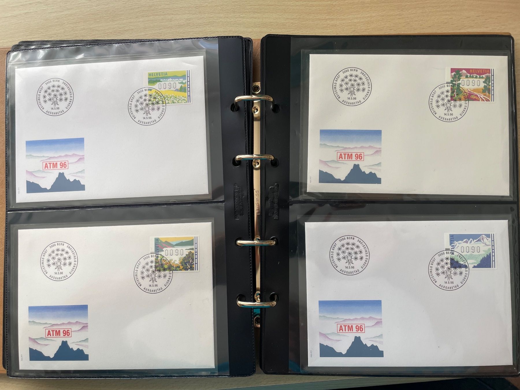 Alle Briefmarken: Magnifique classeur ouatiné à thème – Gebraucht aus Sonceboz-Sombeval von Comment2 7