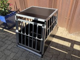 Autohundebox gross angeschrägt