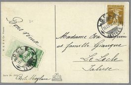 PJ II,  VORLAUFER FRANZÖSISCH, 0 LOCLE 31.XII.12, SBK 1'000