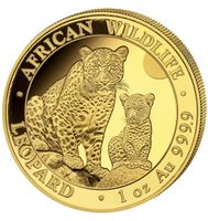 1 Oz Gold Somalia Leopard 2024