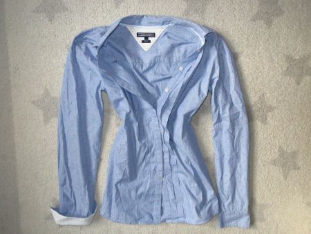 sehr schöne TOMMY HILFIGER Damen Bluse Gr 8