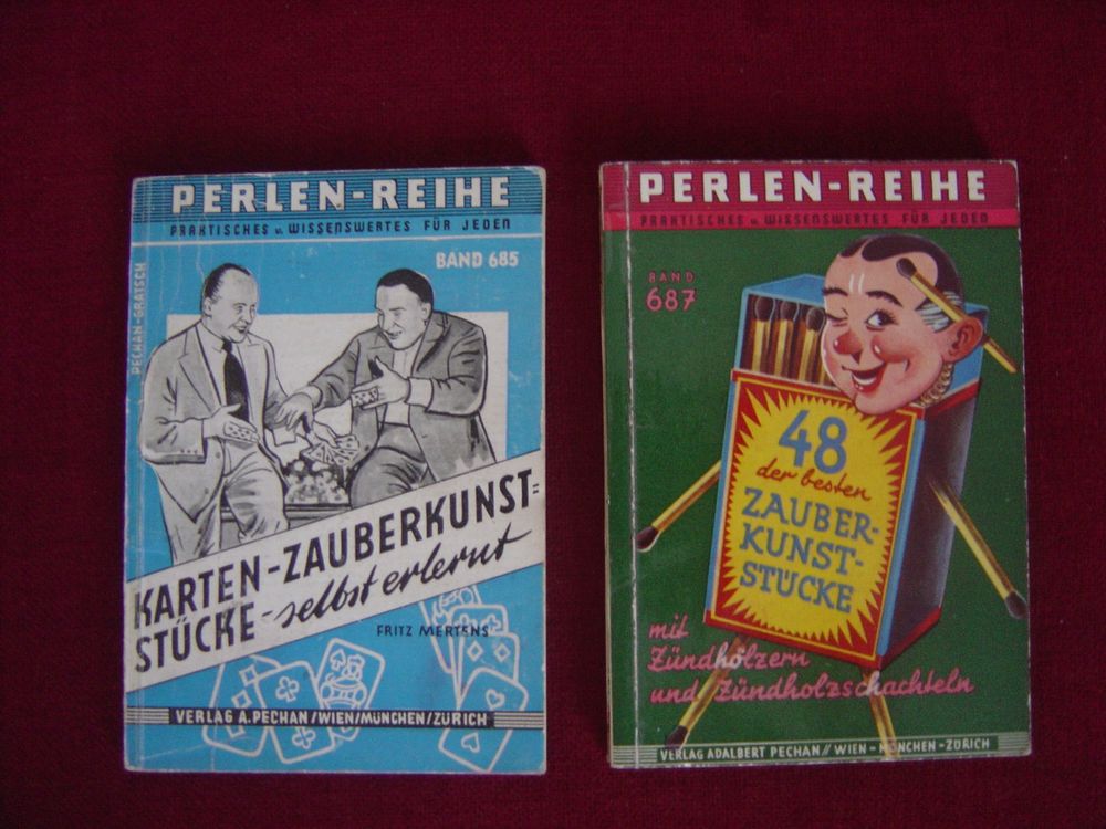 PerlenReihe, 2 alte ZauberKünstStücke Bücher (Bd 685+687) Kaufen