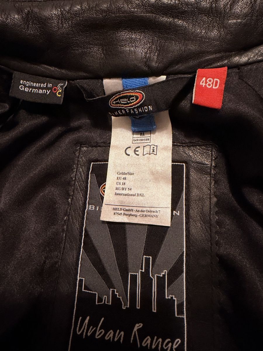 Held Jacken: Held Damen Motorrad-Lederjacke - Grösse 48 – Gebraucht aus Vogelsang AG von lfer32 3