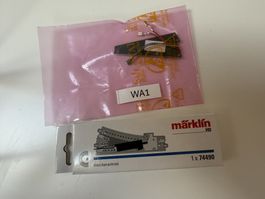 Märklin Weichenantrieb 74490 mit Digitaldecoder 60099 V1.2