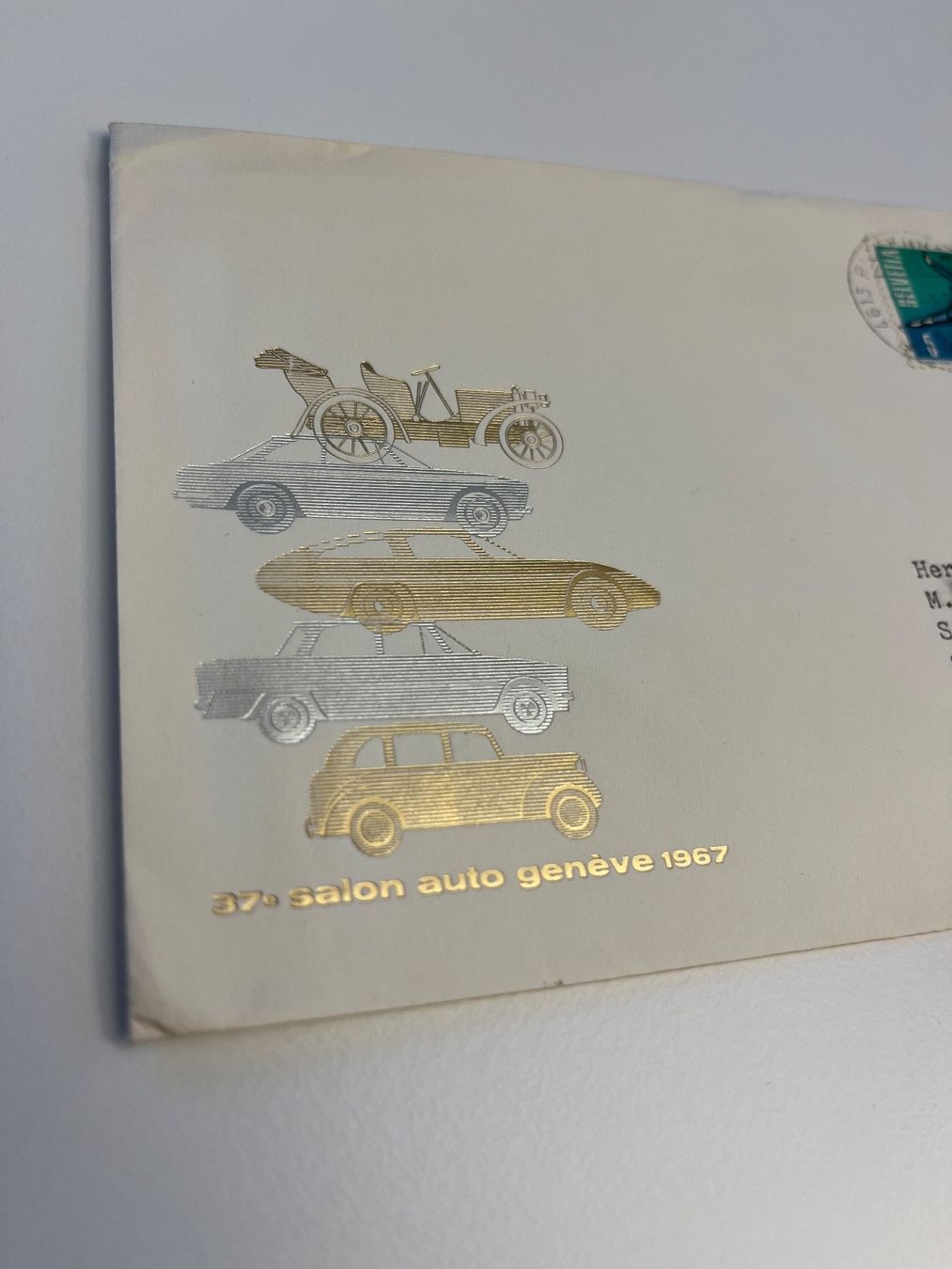 Tutti i francobolli: Couvert Automobilsalon Genf 1967 – Usato da Zürich venduto da engebrunau 1