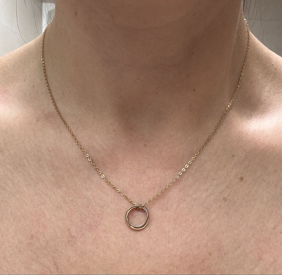 Cartier Catenine: Cartier Trinity Chain and pendant Mini model – Usato da Neuchatel venduto da Mia_G 8