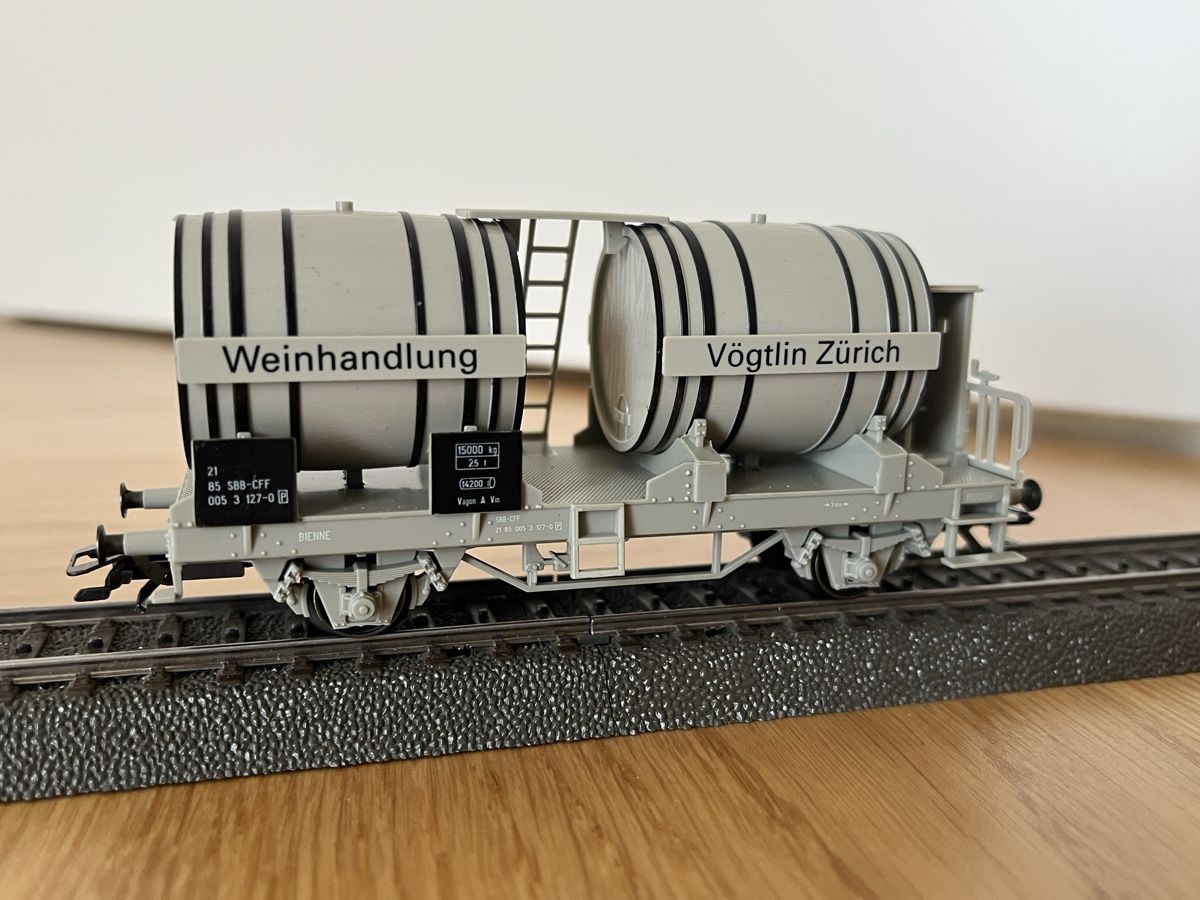 Märklin Modellini di ferrovie: Konvolut SBB Güterwagen Märklin – Usato da Basel venduto da Re620_11627 3