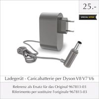 Ladegerät für Dyson V8 V7 V6 967813-03 DC58 DC59 DC6