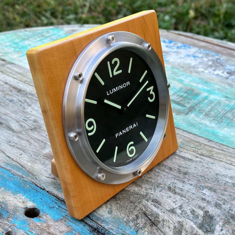 PANERAI Luminor Desk Table Clock Ref. OP6586 Made 2005