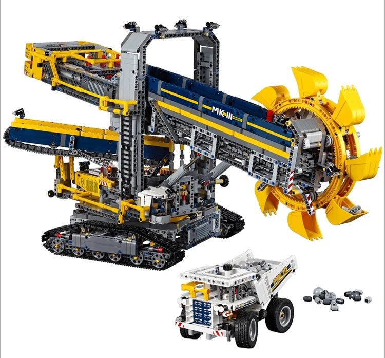 Technics Kit di costruzioni: Lego Technic 42055 Schaufelradbagger – Usato da Frauenfeld venduto da 2Lions