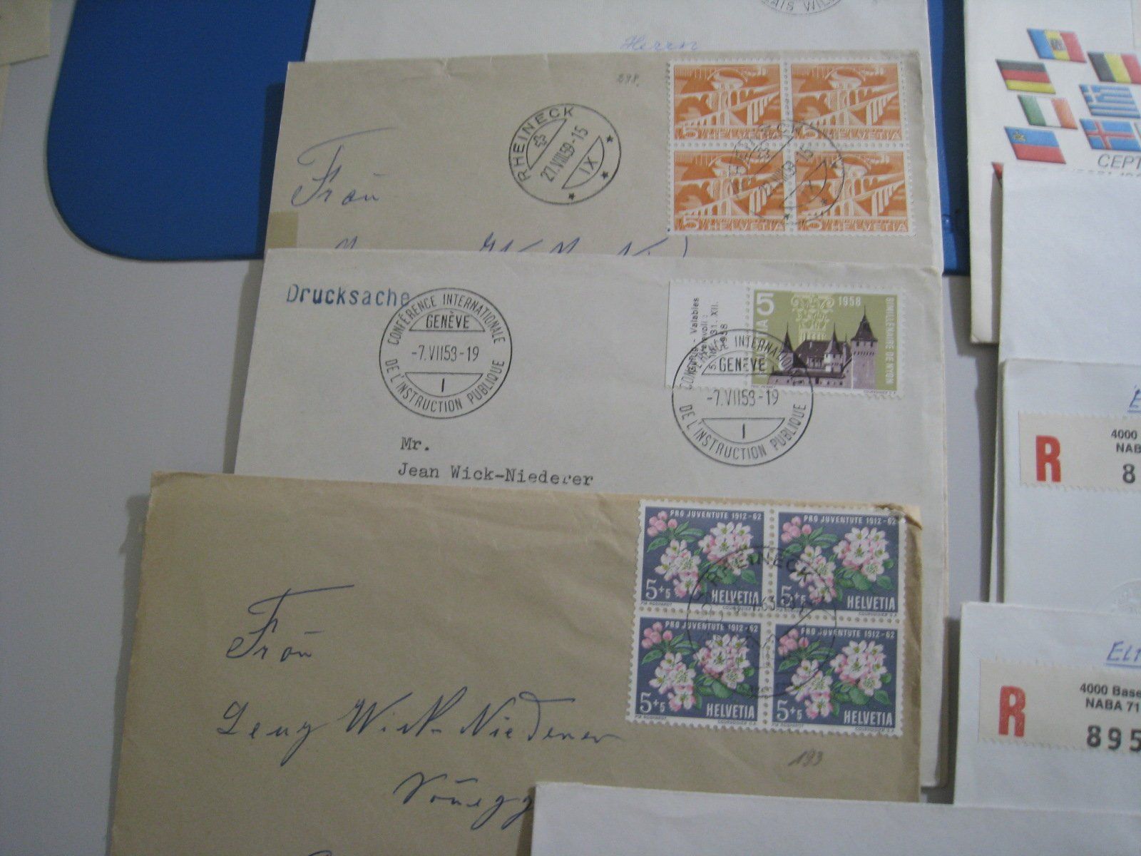 Buste & buste per spedizione: Sammlung Briefe  11 Stück – Usato da Aarwangen venduto da Pinsel7890 2