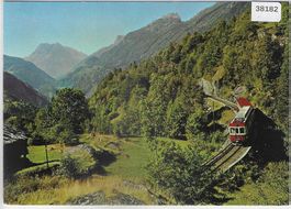 A Finhaut Vallee du Trient au fond les Aiguilles Rouges et