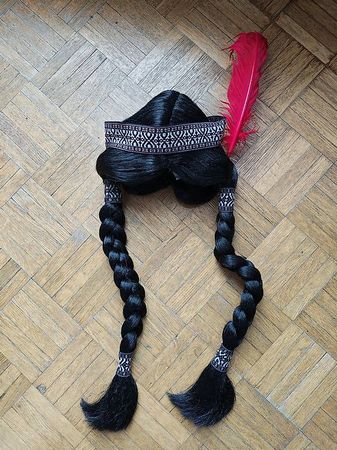 Indiana Haare Set Halloween Kostüm 