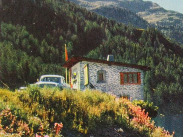 Cartoline postali: Restaurant Marmorerasee am Julierpass – Nuovo (secondo la descrizione) da Grenchen venduto da Bluemchen1900