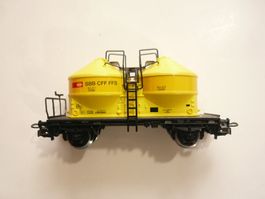 MÄRKLIN H0 AC SILOWAGEN GUTER ZUSTAND KEINE OVP
