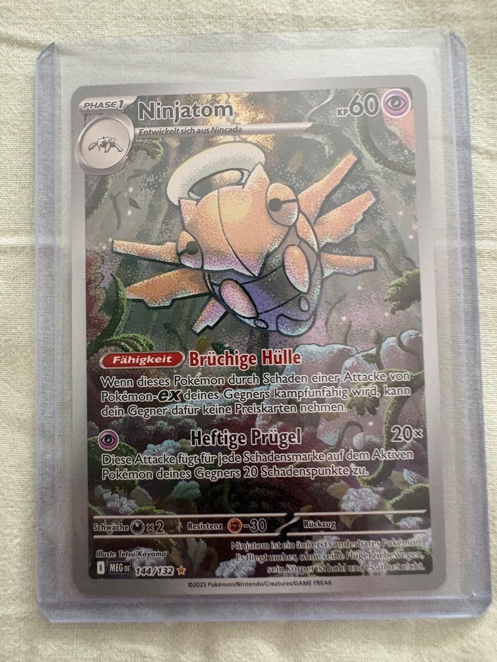 Pokémon Carte collezionabili: 🔥 2025 POKEMON GERMAN MEG DE-MEGA EVOLUTION 144 NINJATOM – Nuovo (secondo la descrizione) da Zürich venduto da hen_66nz