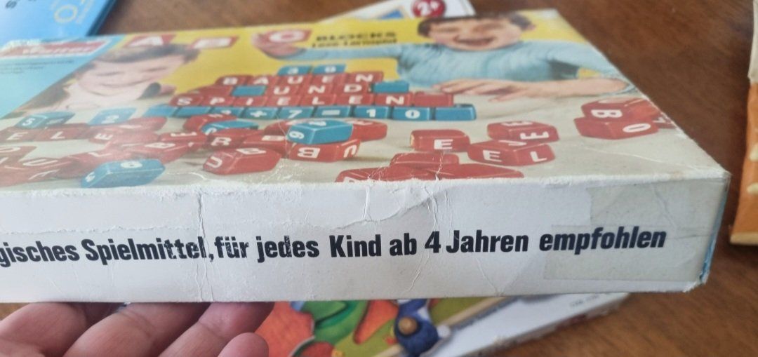 Spiele: Jeu vintage Walter ABC blocs – Gebraucht aus Fribourg von jarmilka 6