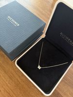 Bucherer Peekaboo Kette Weissgold mit Aquamarin, ungetragen