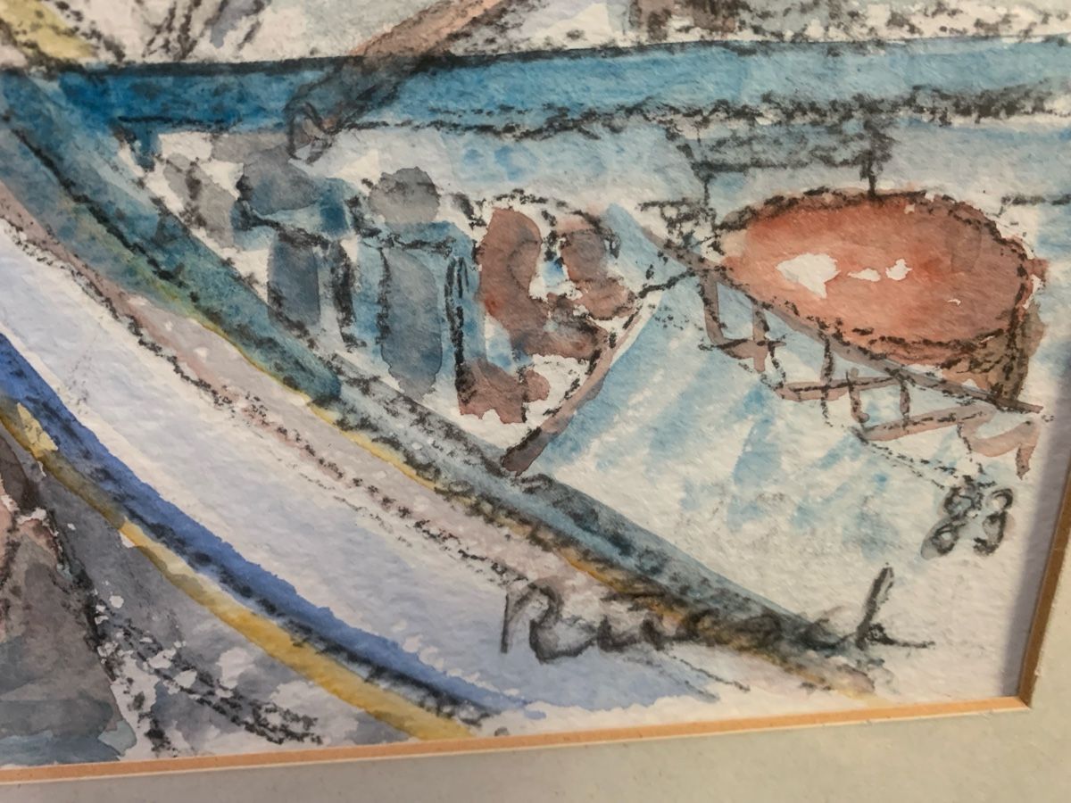 Gemälde: RÜESCH PAUL 1983 – Gebraucht aus Wolfhalden von SecondAntique 1