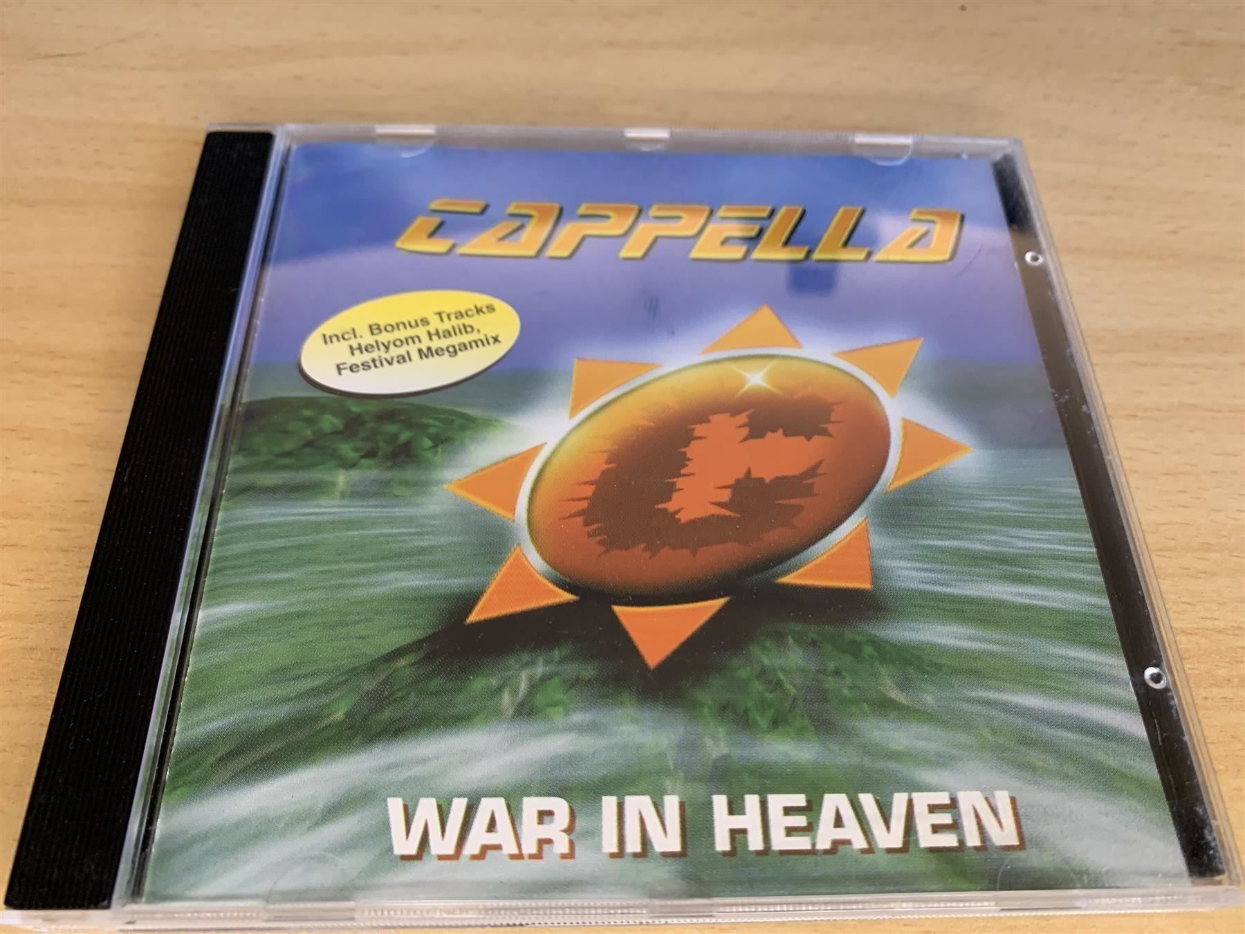 CD: Cappella – War In Heaven – Usato da Rikon im Tösstal venduto da Alpenmutz