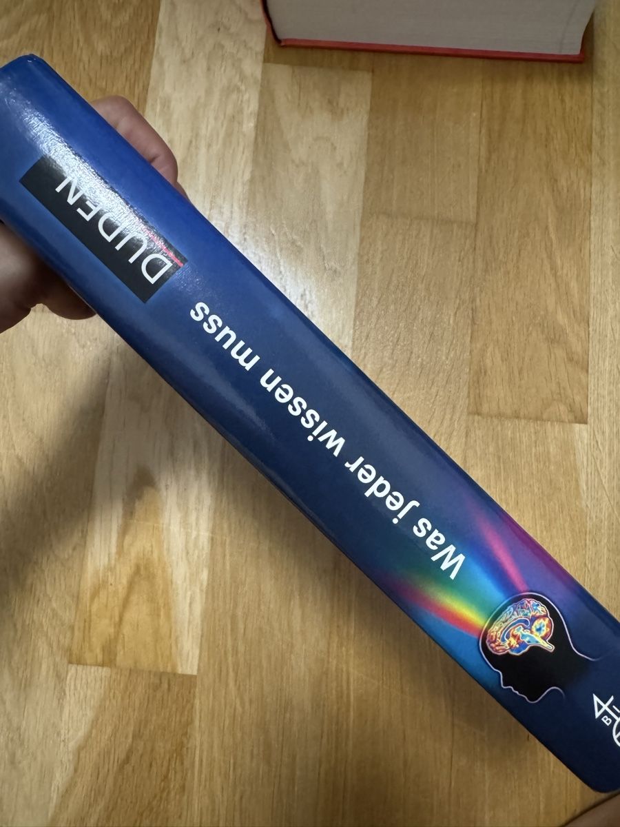 Libri: Duden Was jeder wissen muss Book German general knowledge – Nuovo (secondo la descrizione) da Aarau Rohr venduto da mic_d6nr 1