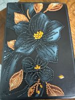 Notizheft-Notizbuch-Blumen-Erinnerung-Painten-Selfmade