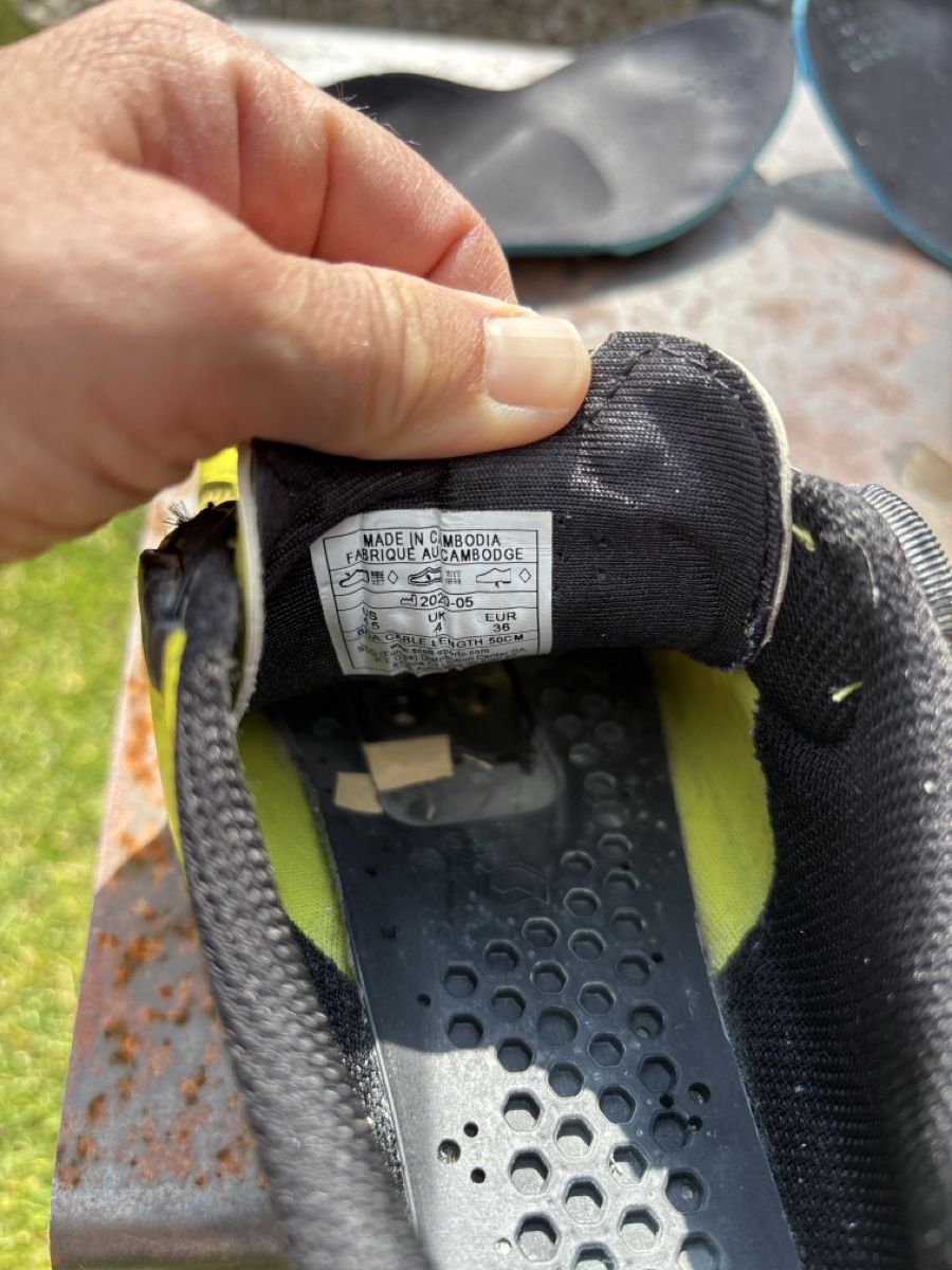 Scott Herrenschuhe: Scott MTB Schuhe gelb Grösse 36 mit Boa System – Gebraucht aus Pany von stuf3 6