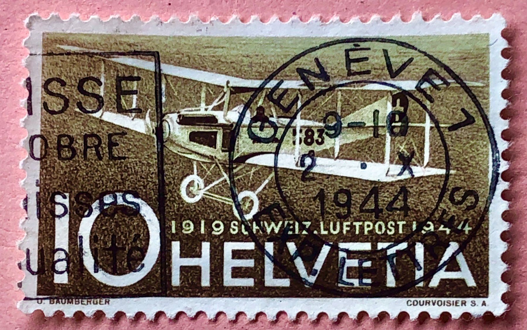 Tutti i francobolli: Nr.F 37 mit Stempel Geneve   – Usato da Aarau venduto da Billa007