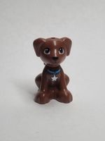 LEGO 27986pb01 Reddish Brown Dog, Friends, Puppy, Sitting wi
