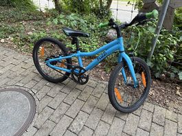 FLIZZI 20 Kindervelo mit Riemenantrieb  Blau