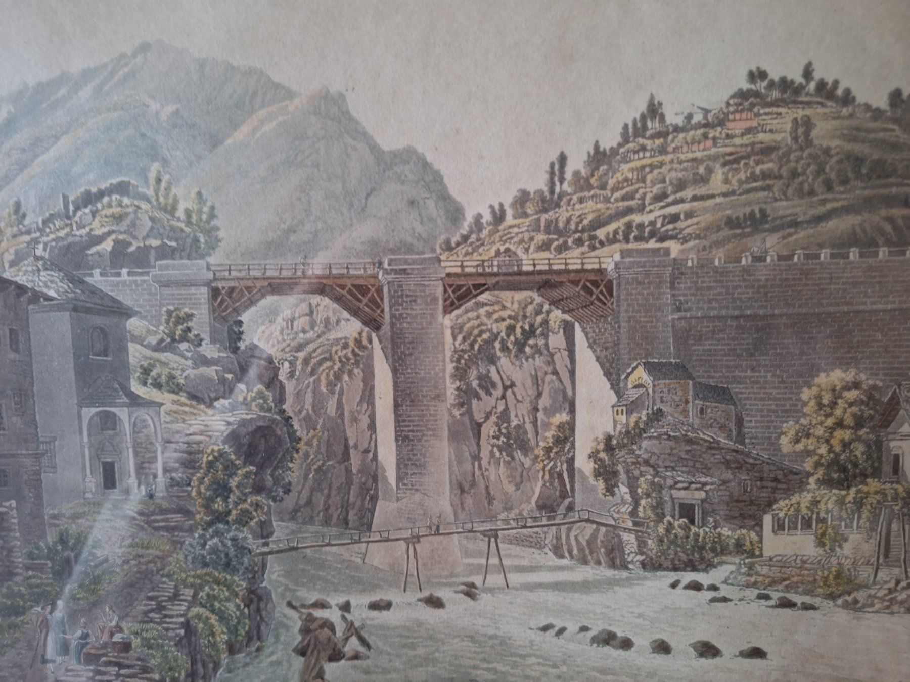 Incisioni: LORY PERE  PONT DE CREVOLA – Usato da Bevaix venduto da bohrap 5