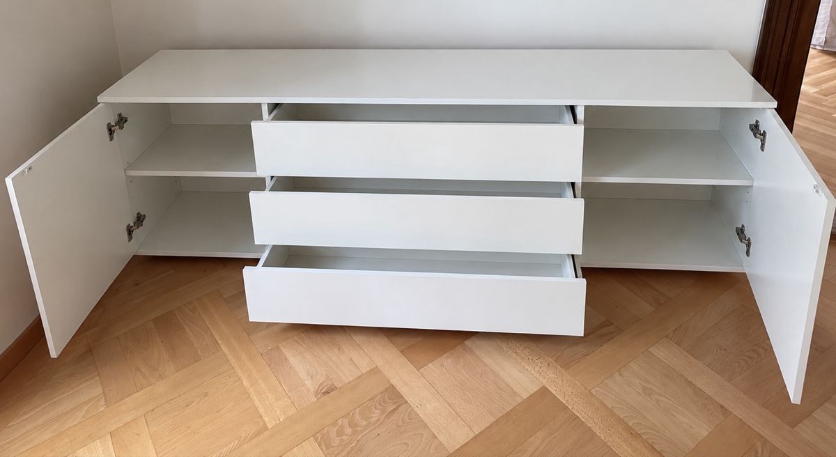 Interio Credenze: Sideboard weiss hochglanz von Interio – Usato da Zürich venduto da lak_wj86 1