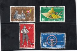 Timbres suisses 1955