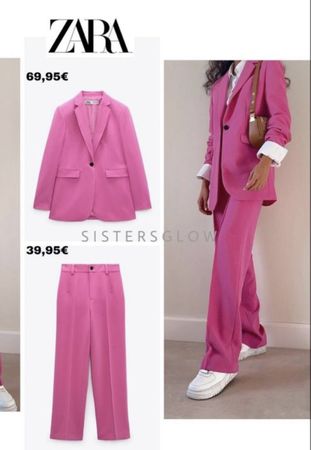 # WOMAN - Hose ,,francoise/fuchsia‘‘ Gr. XS - ZARA #
