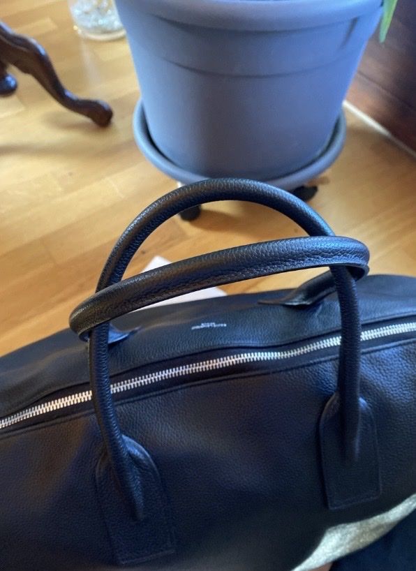 Saint Laurent Taschen: Saint Laurent Duffle Bowling Bag - Black Leather - New – Neu und originalverpackt aus Buttikon SZ von Maxwelltime 9