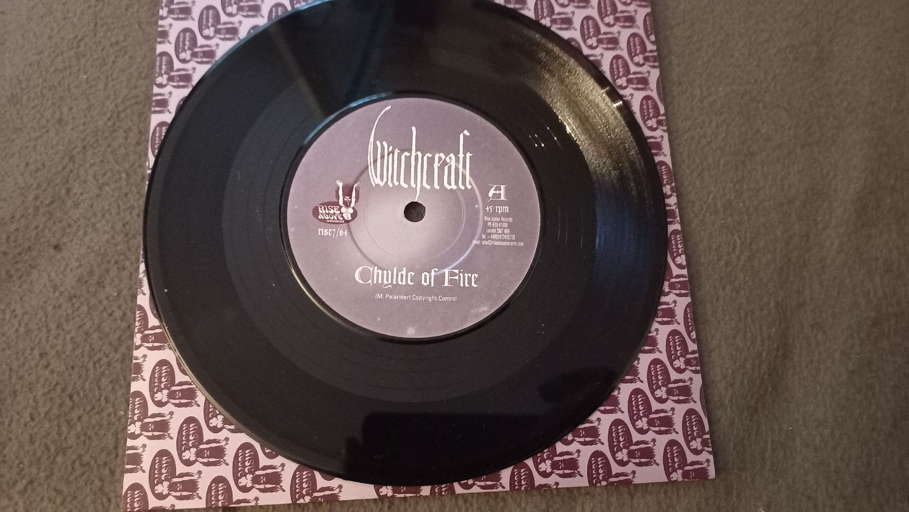 Schallplatten: Witchcraft/Circulus-Split 7" Vinyl-Doom Metal – Gebraucht aus Olten von Donatello1984