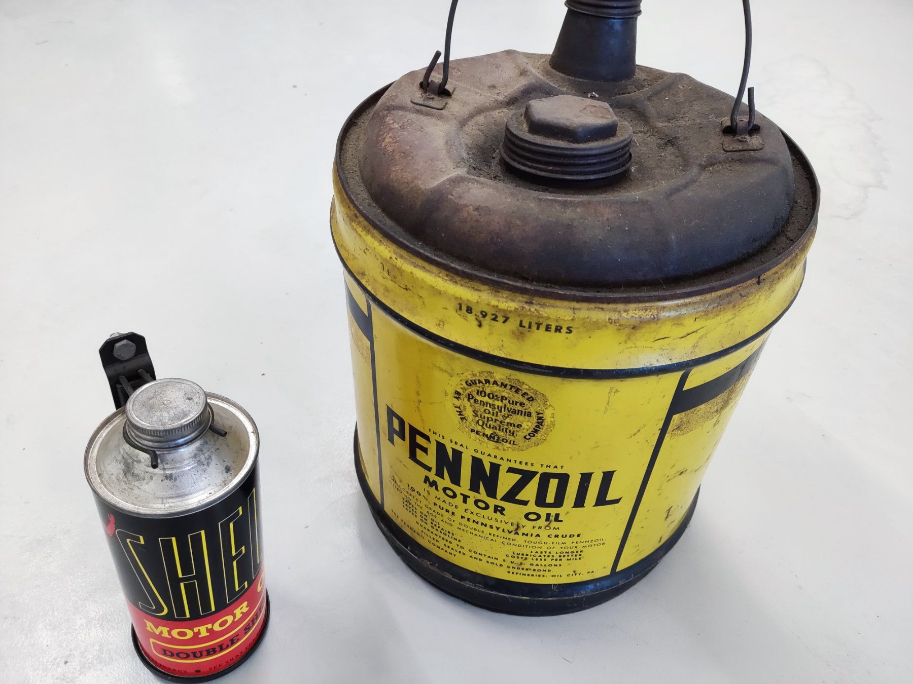 Accessori per altri veicoli: Penzoil / Shell Vintage Behälter – Usato da Ruggell venduto da moejoe79
