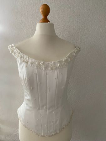 Original LILLY Brautkleid in Gr. 38  A-Linie in IVORY