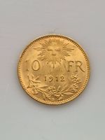 10 Franken Goldvreneli 1912 - Aufl. 0.2 Mio. Stk. - TOP!
