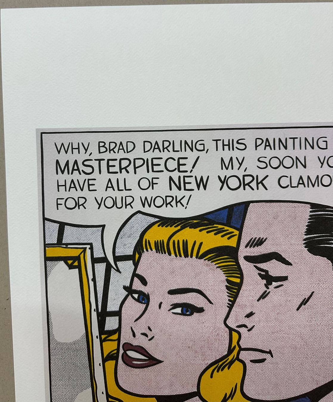 Foto & Immagini: Roy Lichtenstein: Why Brad, POP Art 73/150 – Nuovo (secondo la descrizione) da Meilen venduto da Smgdesign 3
