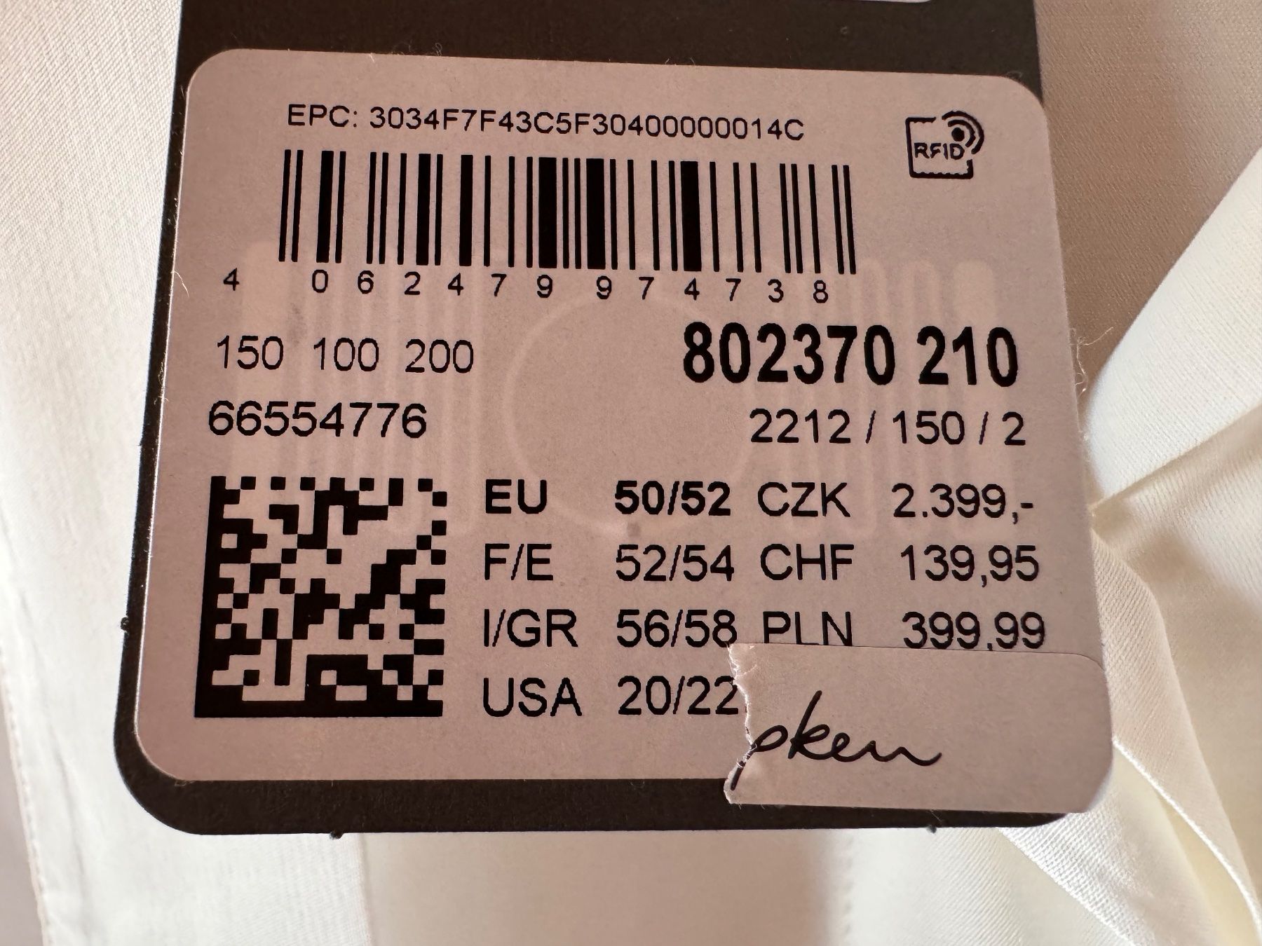 Ulla Popken Camicette: Schöne Bluse von Ulla Popken Gr. 50/52 – Nuovo e nell'imballaggio originale da Grosswangen venduto da second_hand_dress 4