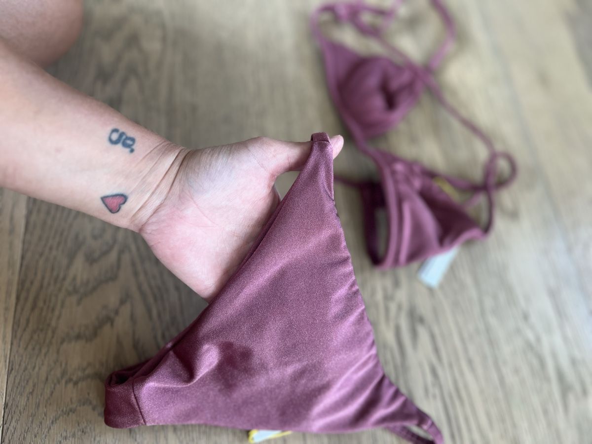 Costumi da bagno & Bikini: Gooseberry Seaside Bikini Set, Mauve – Nuovo e nell'imballaggio originale da Aarau venduto da Marylou90 3