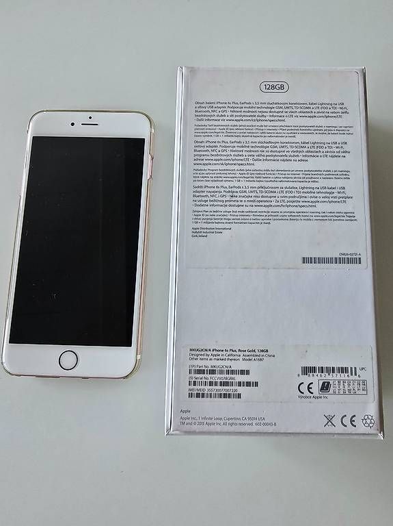Apple Telefoni cellulari / Smartphones: iPhone 6s plus 128 GB Top-Zustand, OVP – Usato da Thun venduto da Umd 2