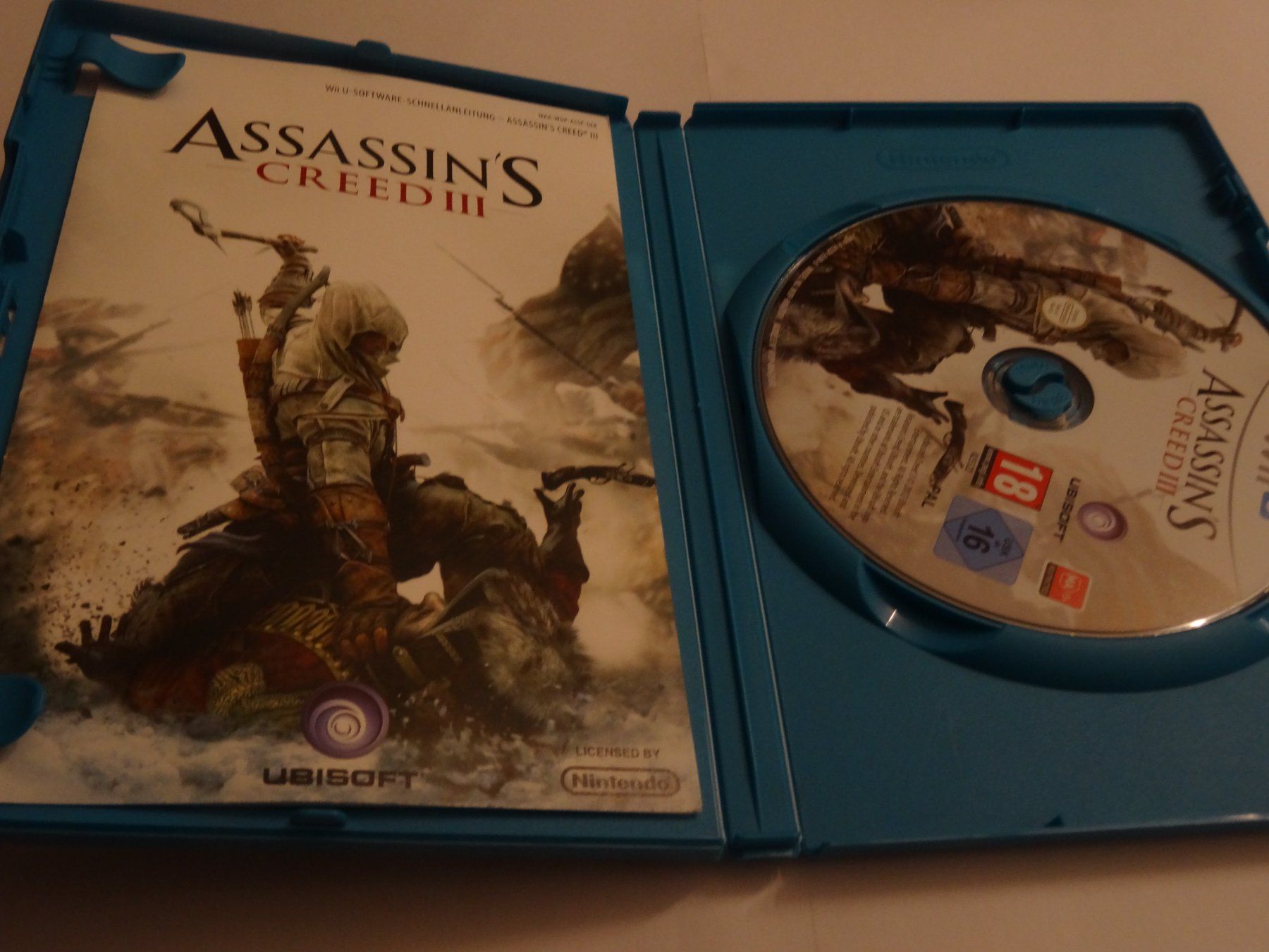 Nintendo Spiele: Assassin's Creed III 3 WIIU – Gebraucht aus Olten von Disc-Ausverkauf 1
