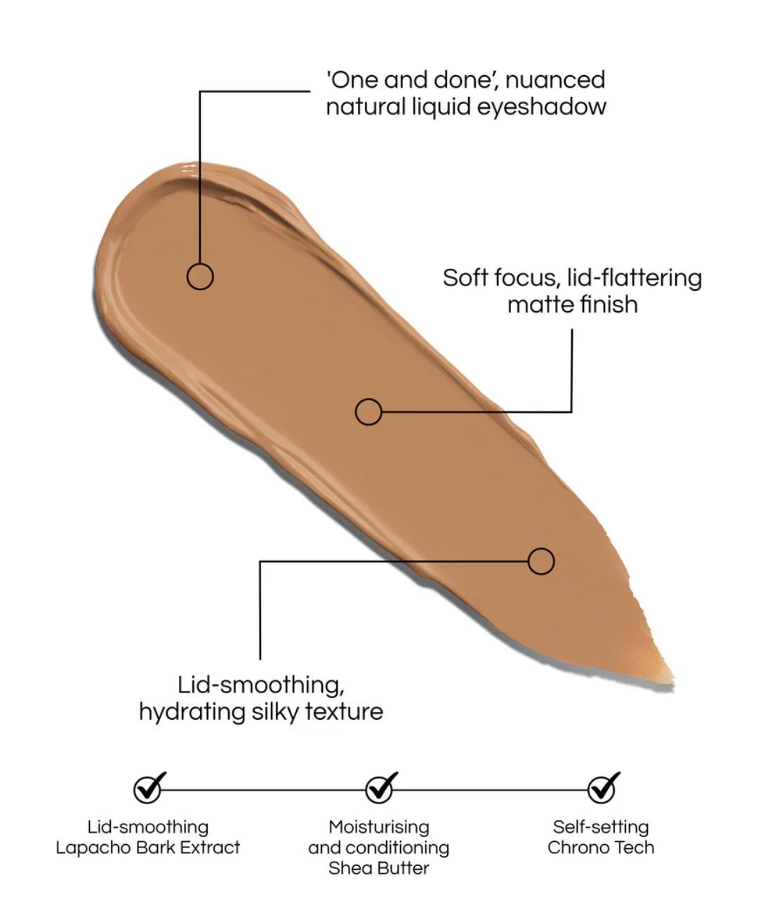Make-up: Lisa Eldridge Liquid Silk Liquid Eyeshadow Phoebe shade – Nuovo (secondo la descrizione) da Altendorf venduto da jak_lkk8 1