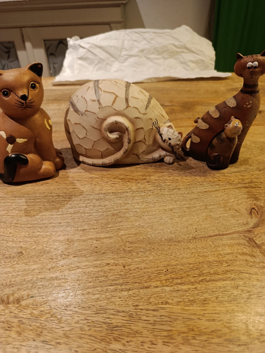Statuette: 4 x Porzellan Katzen – Usato da Wattwil venduto da sunicheyenne