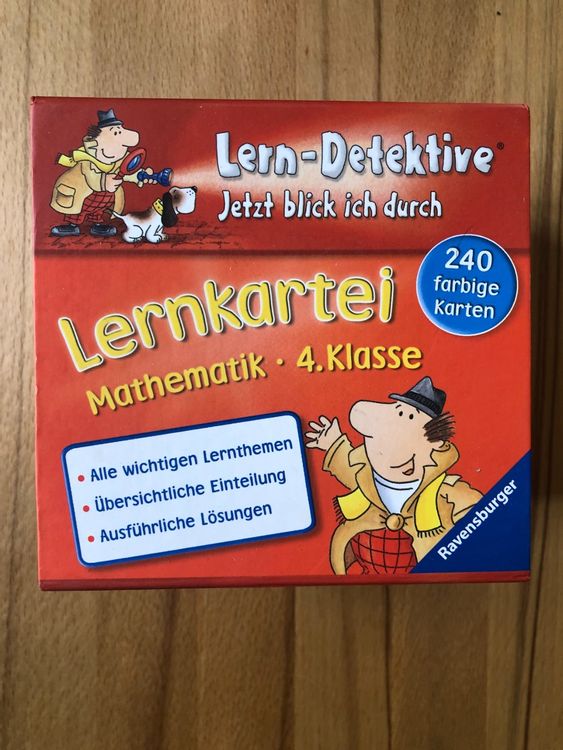 Lern-Detektive: Mathematik 4. Klasse Lernkartei 240 Karten | Kaufen auf ...